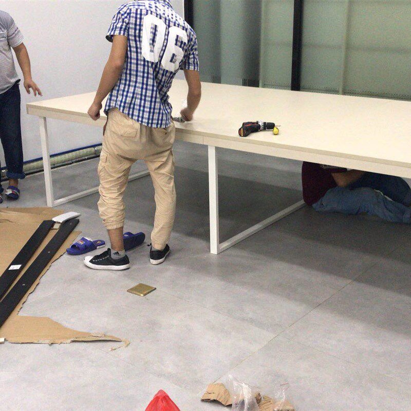 现货速发轻奢金色桌腿支架会议桌架餐桌铁架子电脑桌子腿支架铁艺