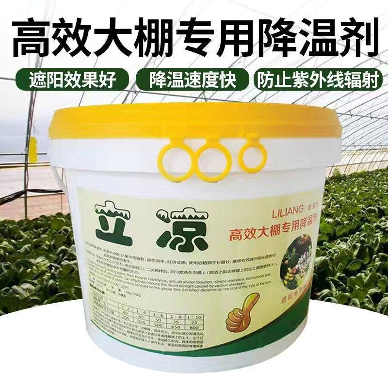 现货速发立凉大棚降温剂喷雾剂高端温室遮神器降温隔热防晒反光涂