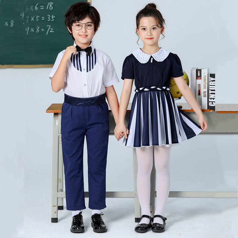 现货速发六一儿童合唱服演出服中小学生朗诵礼服男童大合唱团表演