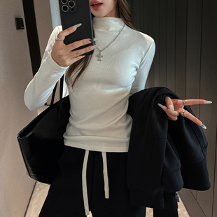 Tingdaisi秋冬半高领长袖 汀代丝 衣橱直播间 打底衫 所有女生