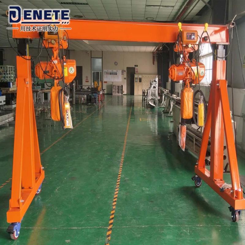江苏工厂销售龙门架5吨10吨无轨式升降龙门吊电动行走龙门架