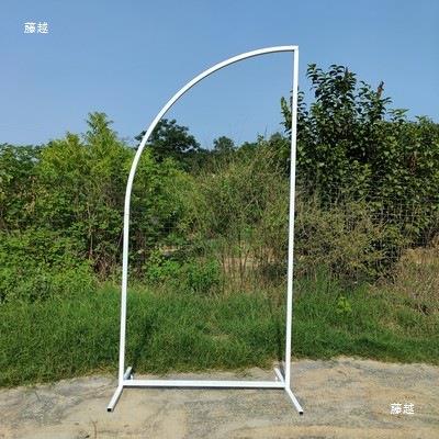 新款婚庆路道具拱形舞台背宾摆件引装饰婚礼铁艺MJO花架拱景迎门