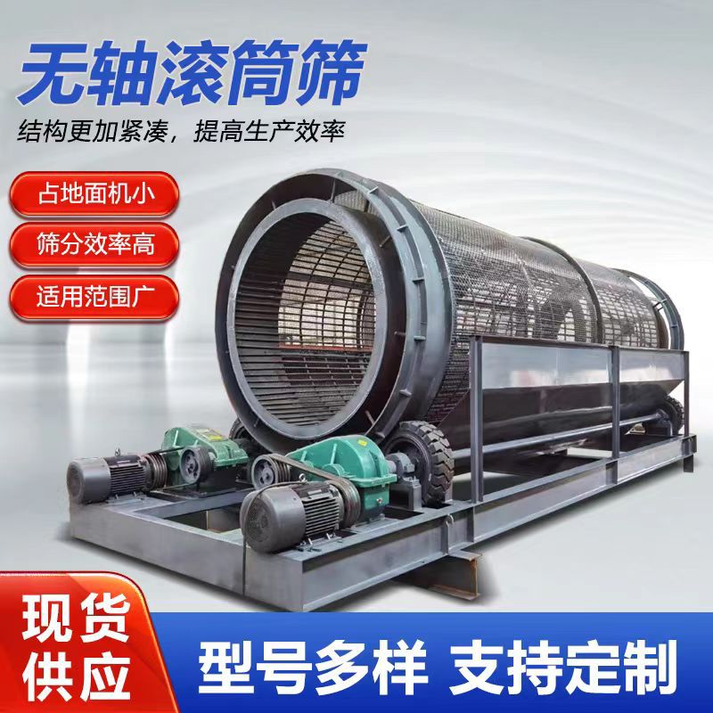 矿用滚筒筛沙机金属丝编织网筛