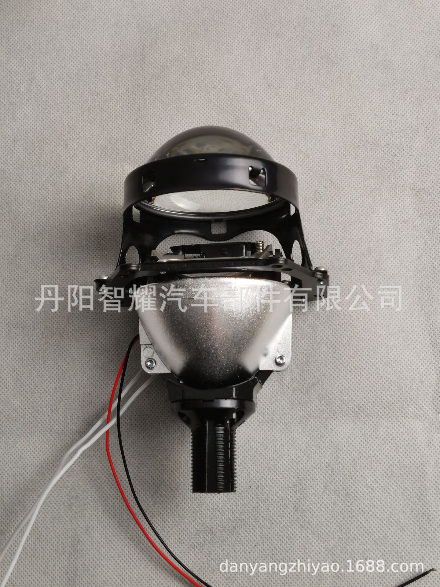 汽车LED大灯 3寸LED双光透镜无损安装H4 H7 9005 9006远近一体45W