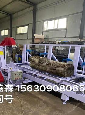 木WMW工开板锯圆木推锯精锯密全自方动推台锯木推台多片锯配台件