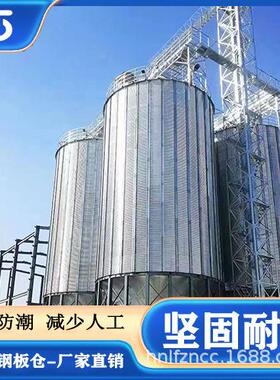 SGI储仓50吨粮食储存钢0板仓防水防潮自动卸粮