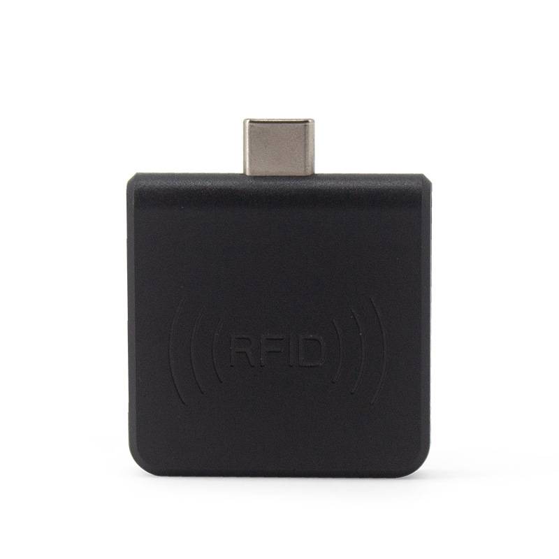 R65D识别电子标签机RFID读卡器安卓非接触式高频id手机门禁读卡器