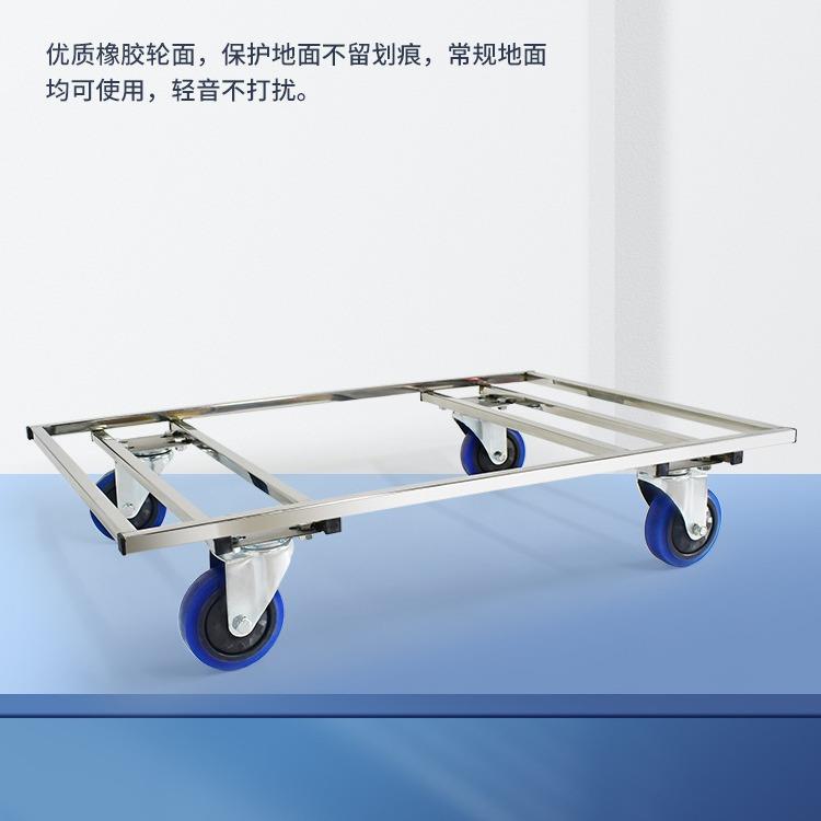 不锈EDB钢镂车空车乌车物工流周转车厂龟车间搬运车小推冷库搬运