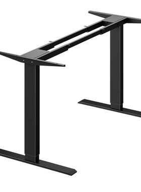 电降动升桌架支架双机电电脑QOF升降桌架升桌腿铁架自动降升降