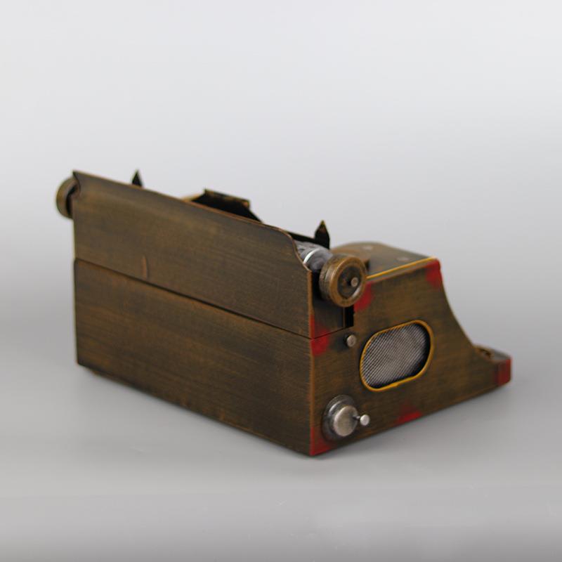 仿真打字型摆机件70模8饰0年代怀旧老RYS物件复古店铺书店装摄影