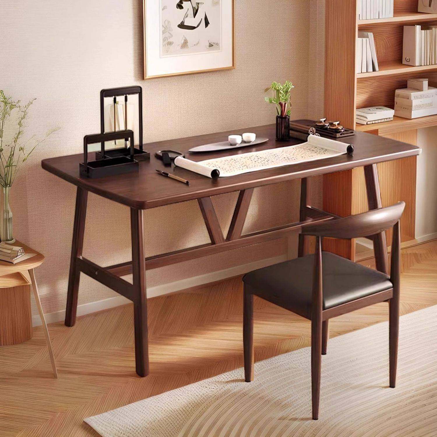 电脑桌台式卧室家用长方形简约书桌小户型简易网红多功能电竞桌子