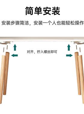 出书家用台式电脑桌简易办屋公桌书房学生学习桌写字工AL-70578作
