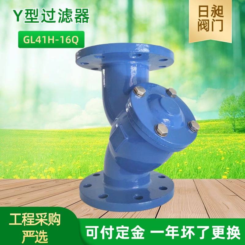 厂家Y型过滤器 不锈钢滤网铸铁y型过滤器 管道法兰过滤器 DN150