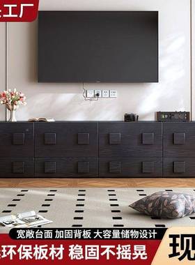 柜室储物斗柜客厅靠KHT墙床头沙发旁美式复古层柜子多收纳卧柜餐