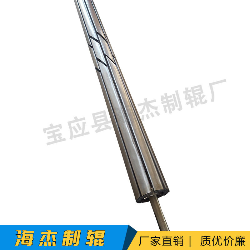 不锈钢铝合金伸缩展平分布辊