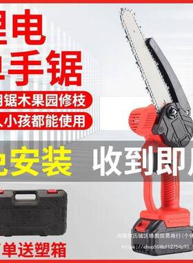 德国进口充电锯锂电锯电锯手手提式户外伐无线小型木单锯RER砍树