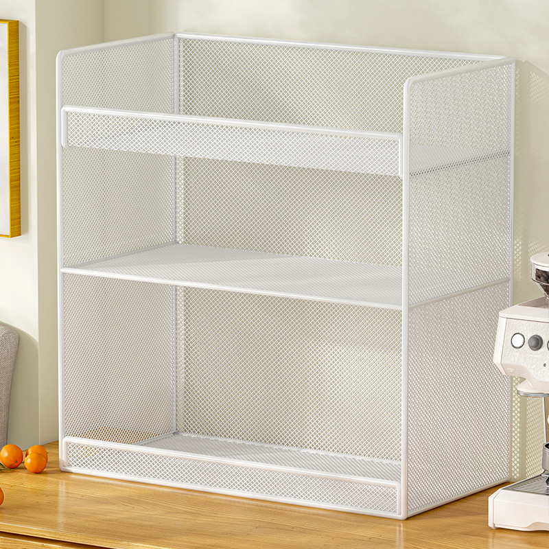 速发饭桌零食架餐桌收架厨桌调料置物纳客厅放杯子水杯办公房上整