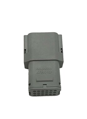 安费诺线对线连接器18p ATV04-18PA 公头14-20awg 3*6p线束连接器