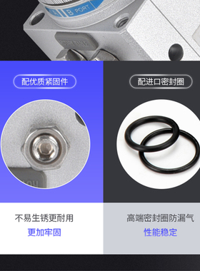 SMC型叶片式旋转摆动摆台气缸MDSUA/MSUA/MDSUB-13720-90SD/180Sd