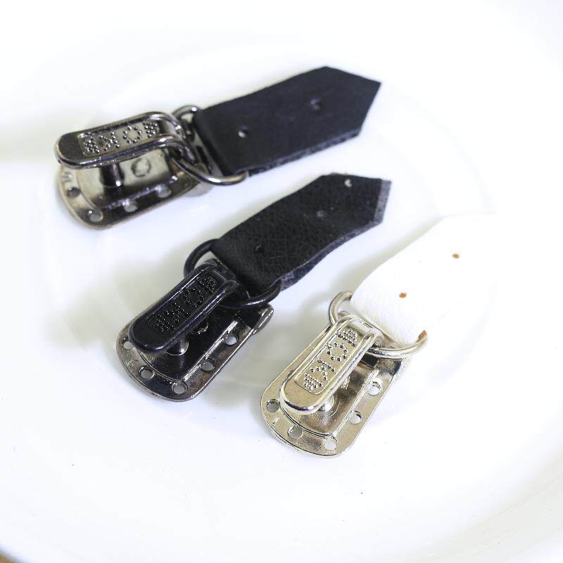 速发OK款金属弓扣暗扣貂皮皮草水貂裘皮隐形扣按扣皮环扣子小配件