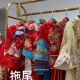 金色挂婚纱架子落地婚纱架影v楼工作室礼服展示架旗袍秀禾服挂衣
