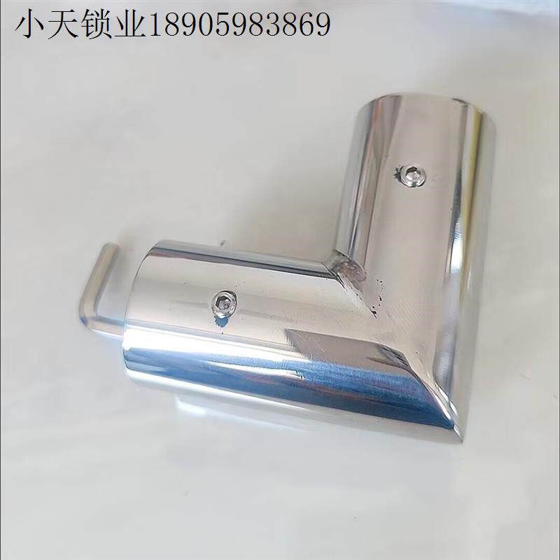速发不锈钢房配件连接件房玻璃固定杆五金配件法兰座转角吊.