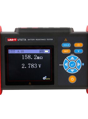 速发UT677A步阻测锂仪试电检测表PC同内蓄电压