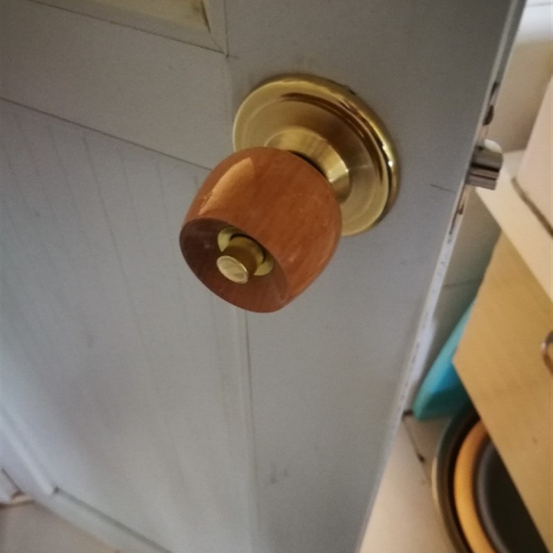 通用型榉木球形锁球形门锁室内通用实木门锁球型锁圆锁卧室房门锁