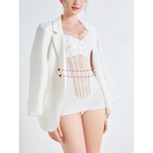 珠珠&艾玛娇 金丝绣线蚕蛹蛋白美体衣