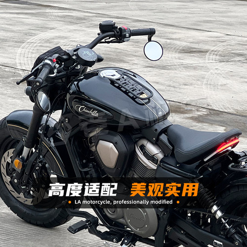 适用摩托车改装闪300/350金吉拉灰石450TR300Y油箱包货架