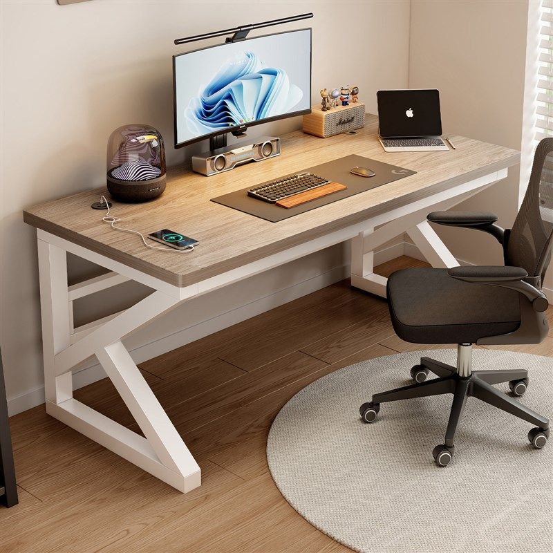 电脑桌卧室家用书桌学生写字桌简易电竞桌台式办公桌长Z方形工作,住宅家具,电脑桌,淘宝优惠券,粉丝福利购,淘宝优惠卷