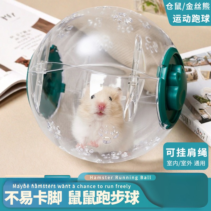 倉鼠玩具跑球滾輪運動球透明溜鼠