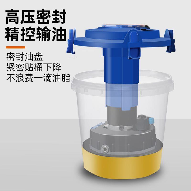电动黄油24v全自动挖机专用电动黄油机下沉式高压注油打黄油抢