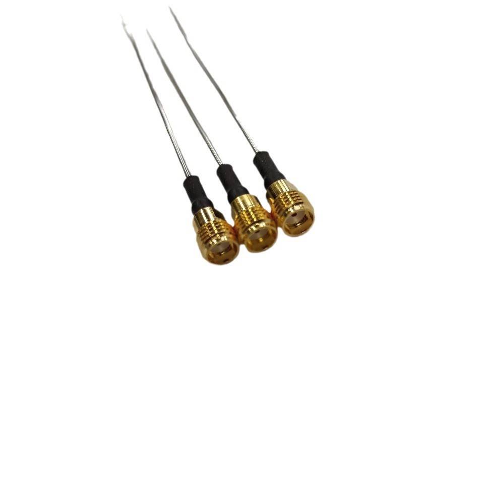 10G SMA母对母 SMA-KB2半钢SFT50-1 RF 射频同轴测试线RG047 10CM