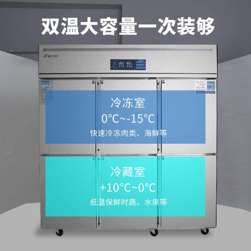 格菱门冰箱商冷用厨房冷冻六藏立大式冷柜容量四门836保鲜冰柜工