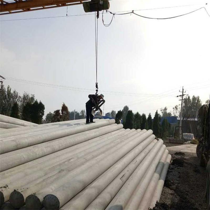 水泥PWP品7米预-21米非应电力制电杆钢筋混凝土水泥线杆三盘