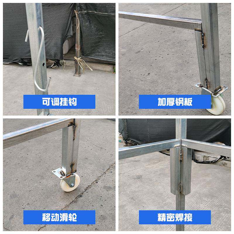 架厂家吨袋支VBA架吨架子吨袋袋架包子移动吨支架吨包袋支撑口子