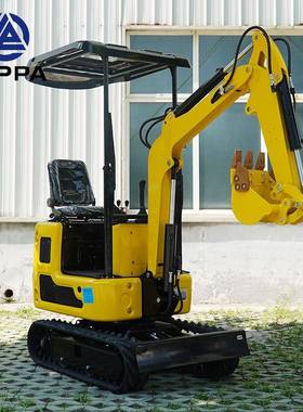 R3机19小型挖掘立派RIPA可地出口货源迷你多P620功能微型山果园微