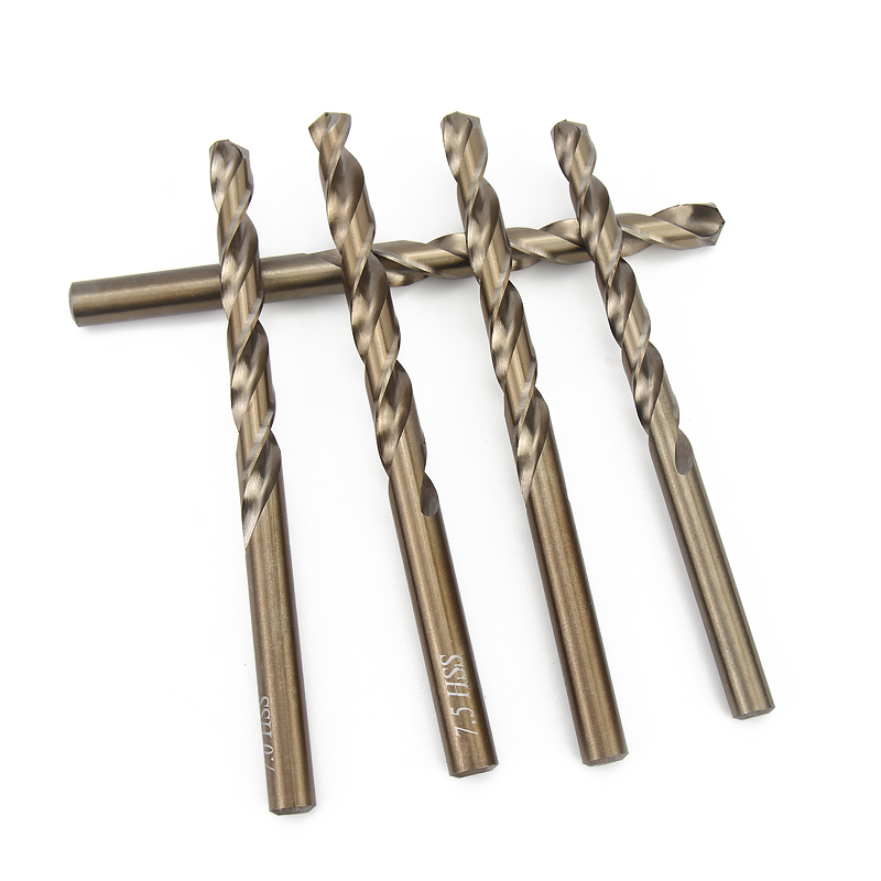 全磨制直柄6542高速钢麻花钻专用钻头金属合金钻头扩孔器开孔钻