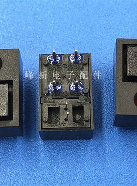 DP3-101-L2日本带红色灯按钮开关音响控制台轻触按键开关6脚