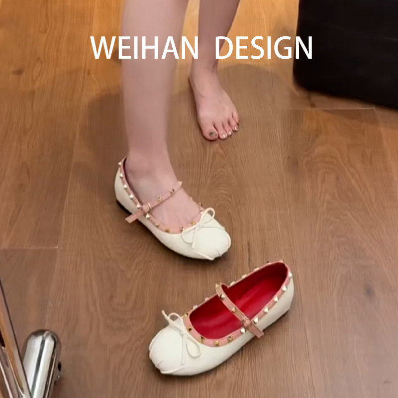 羊皮版！法式铆钉蝴蝶结