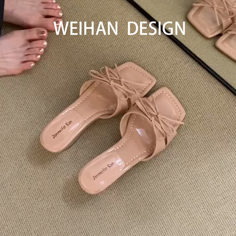 羊皮版!甜美蝴蝶结坡跟