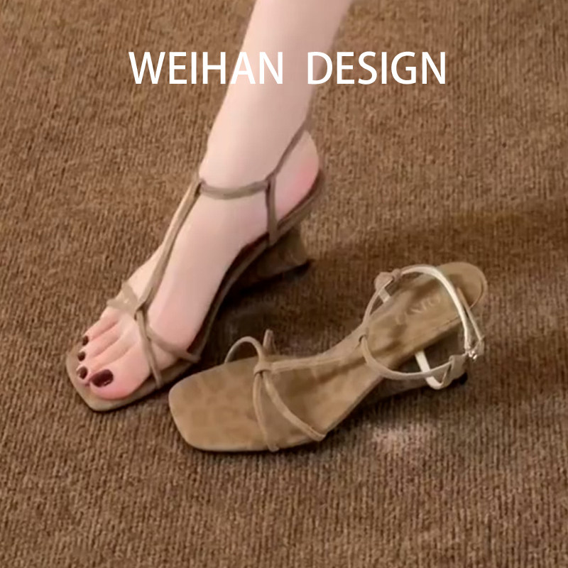 羊皮版!法式豹纹细带T