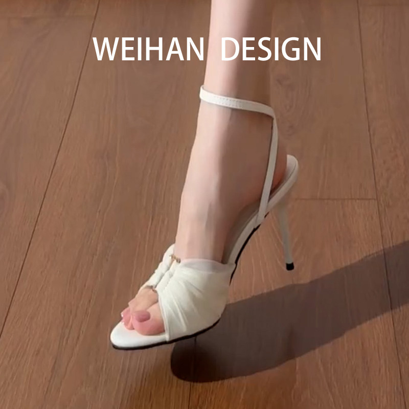 羊皮版!法式金属扣褶皱