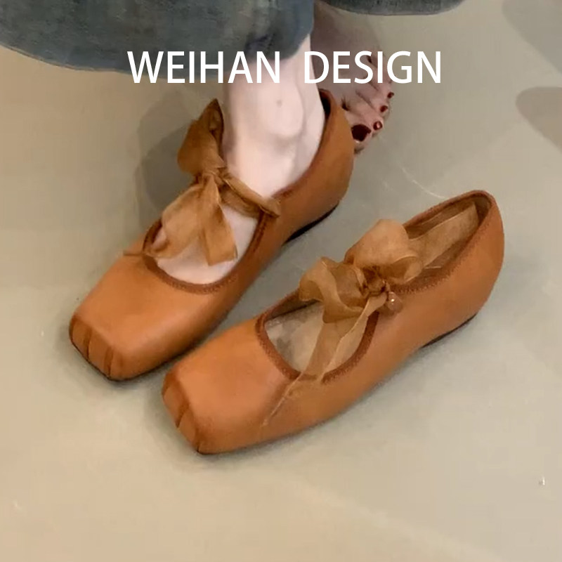 羊皮版！法式复古绑带蝴