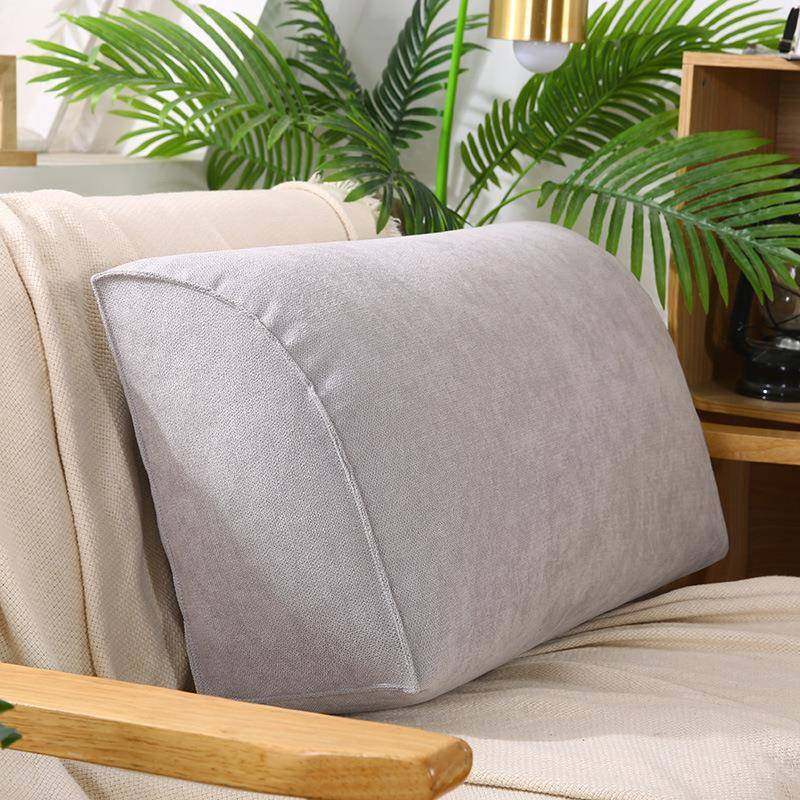 发床靠枕抱枕靠背垫飘窗护腰垫沙头三角靠垫MSC办大公室护腰