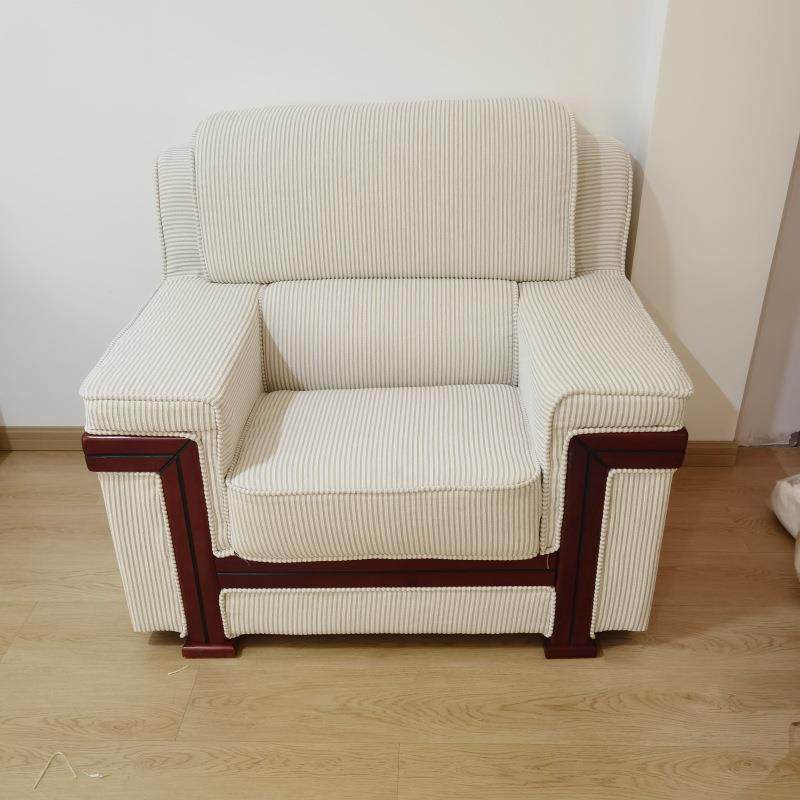 办公室沙发会务接商待会室沙客发118贵宾接待议沙发单人领导洽谈