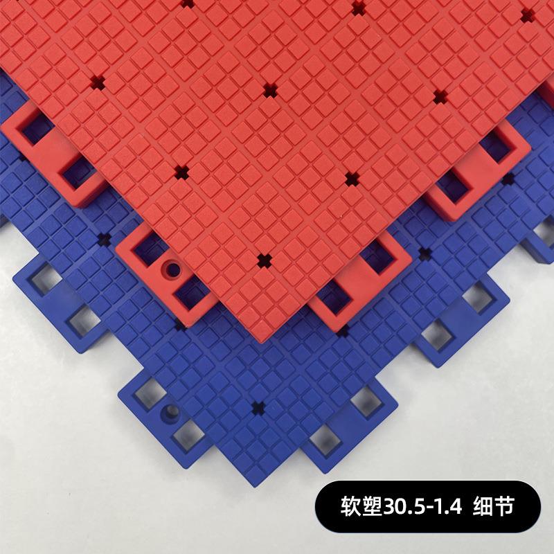 静拼接悬软LZG塑地板户外音防摔P质P塑料地板防滑地软地垫跑道专
