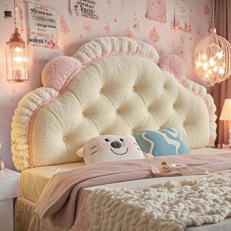 云靠朵靠背垫儿AL100520童床头包背枕头榻榻米靠公主风床上枕靠垫,居家布艺,抱枕被,淘宝优惠券,粉丝福利购,淘宝优惠卷