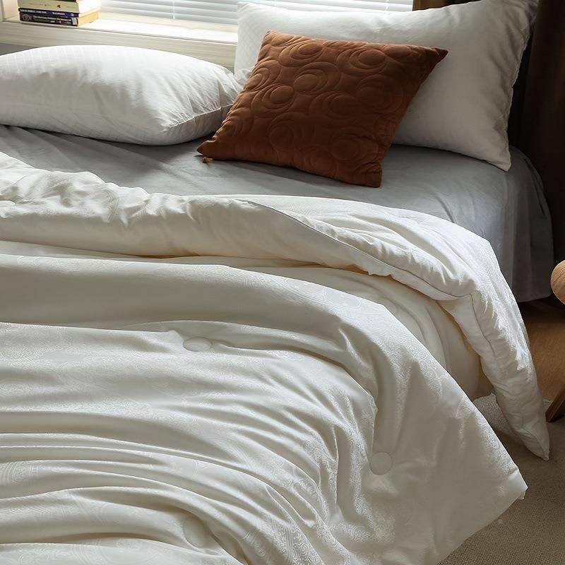 轻奢1005支匹马棉花提柔软保暖被子1%豆纤维夏春大秋冬加MS202411